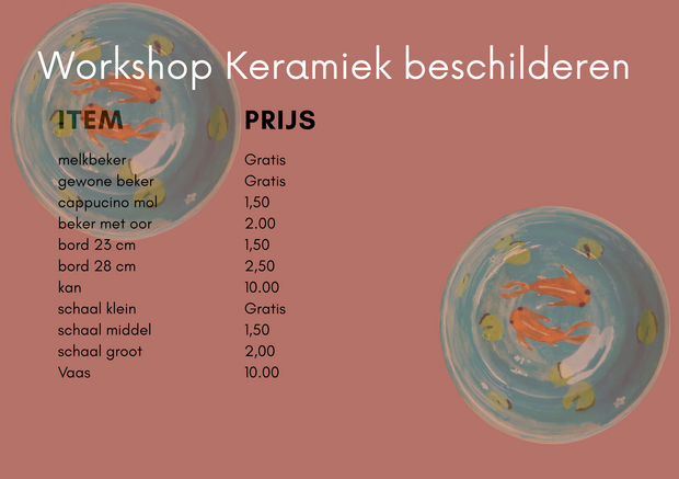 Keramiek beschilderen